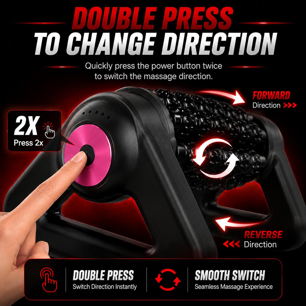Triangle Massage Roller for Shoulders Back and Legs Deep Tissue Muscle Relief Home Recovery